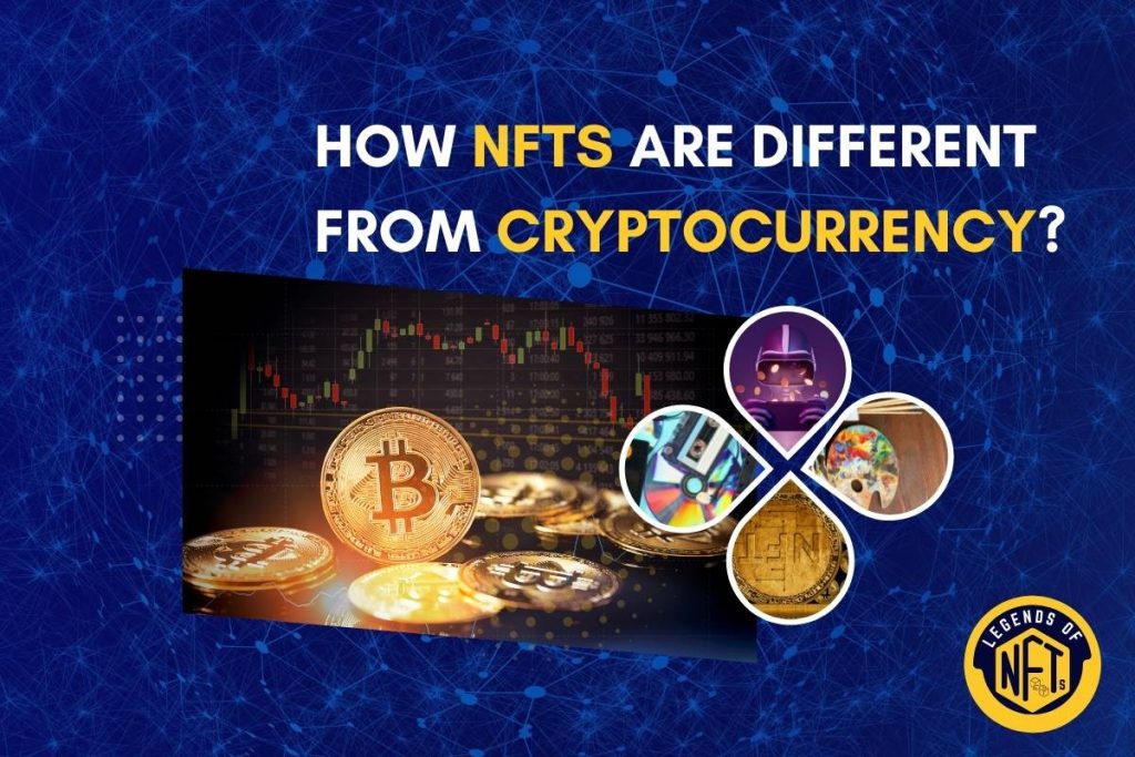 How NFT's are different from Cryptocurrency