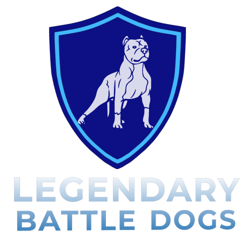 Legendary Battle Dogs Logo Blue (500 × 500 px)